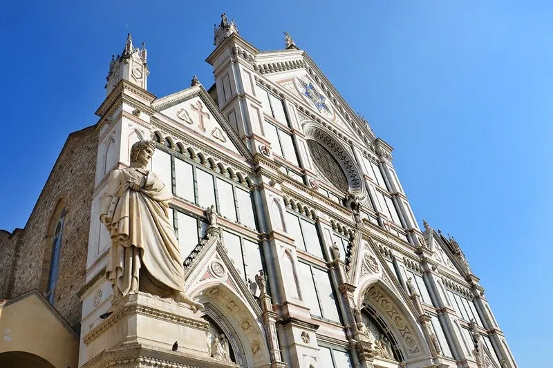 Florence Tombes Galilée Michel-Ange Basilique Santa Croce