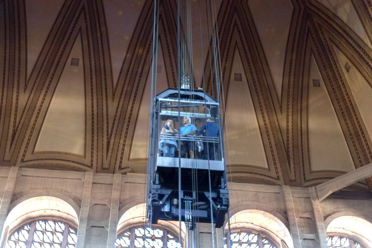 Biglietto d'ingresso per l'ascensore panoramico della Mole Antonelliana