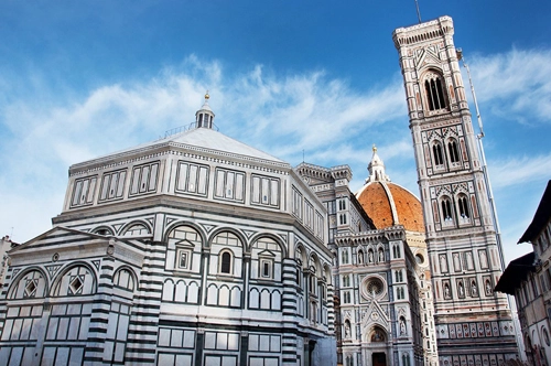 Ghiberti Pass: Baptisterium, Opera del Duomo Museum und Santa Reparata
