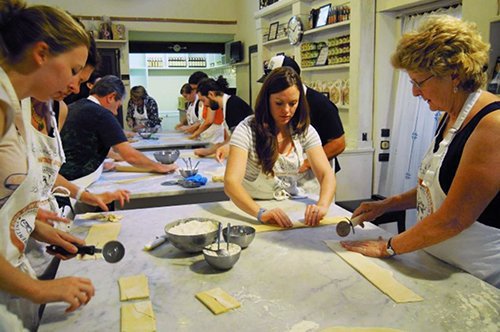 Cours de cuisine à Florence avec tour du Marché Central