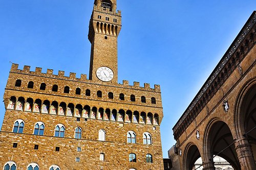Entrada al Museo Palazzo Vecchio