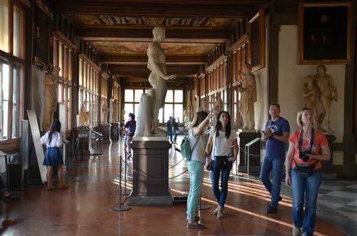 Tour da Galeria Uffizi com guia privado