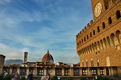 Florencia a pie y Galería de los Uffizi - visita privata