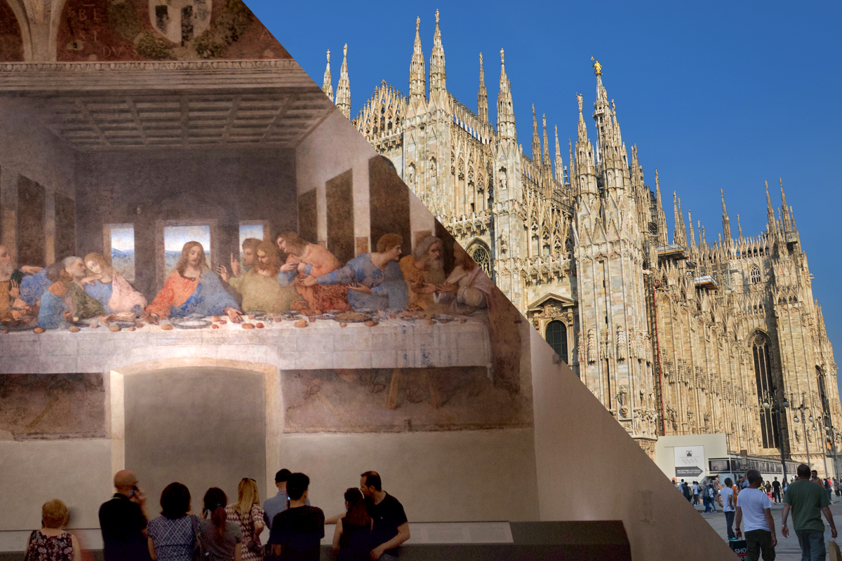 Visita Privada ao Cenáculo, ao Duomo de Milão e aos seus Terraços