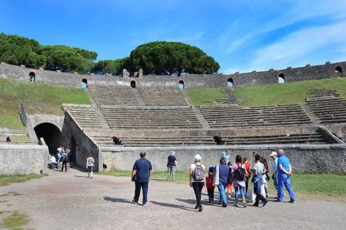 Tour de Pompeia com guia privado