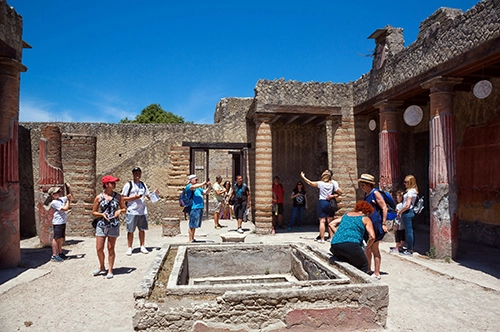 Ercolano guided tour - group visit