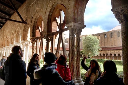 Anlage der Basilika von Monreale in Palermo - vorrangiger Eintritt