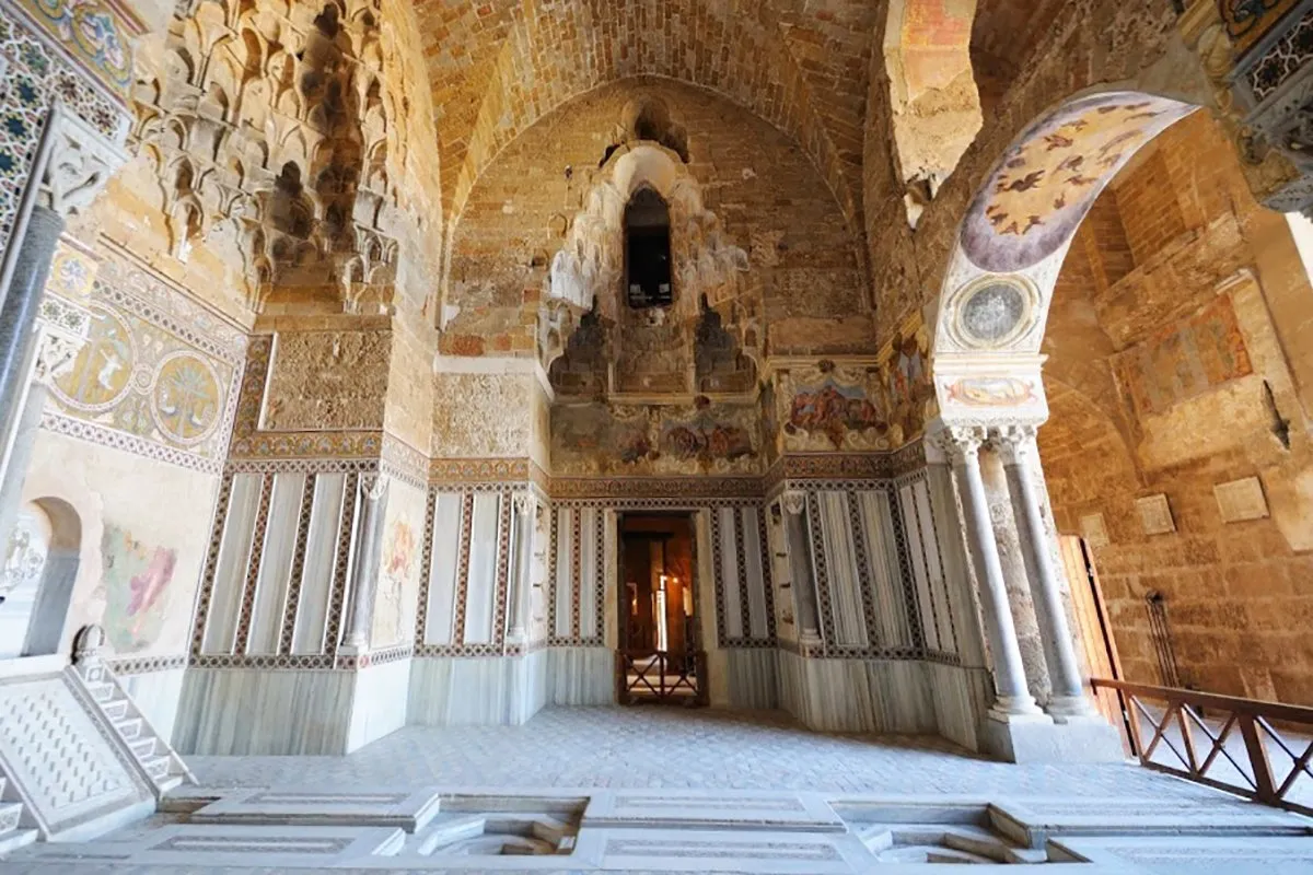 Castelo de Zisa de Palermo + APP de guia de áudio da cidade de Palermo