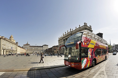 Panoramatour durch Turin mit offenem Bus