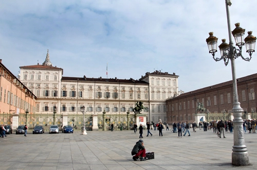 Eintrittskarte für das Königspalast von Turin