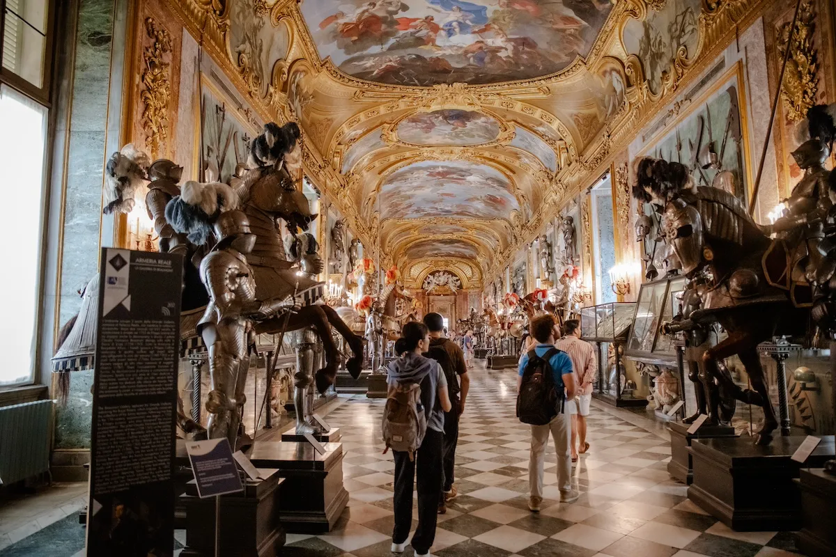 Visita guiada ao Palácio Real de Turim