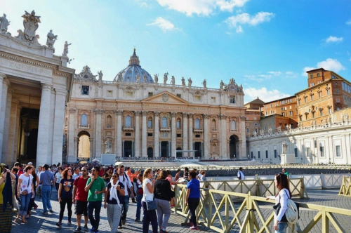 Udienza Papale in Piazza San Pietro