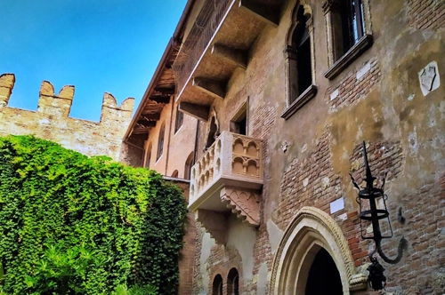 Entrada a la Casa de Julieta en Verona