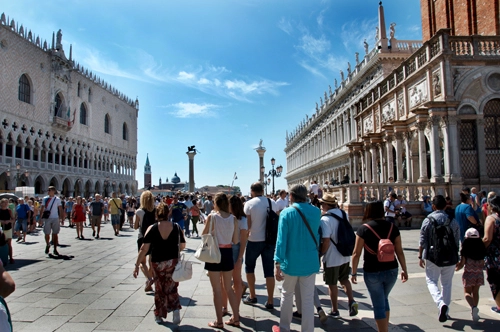 Venise à pied et visite aux Galeries de l'Académie avec guide privé